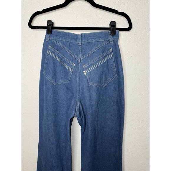 Levi’s Vintage Jeans Women’s Rare Ulta High Rise Wide Leg Denim 70’s -80’s P - Picture 2 of 11
